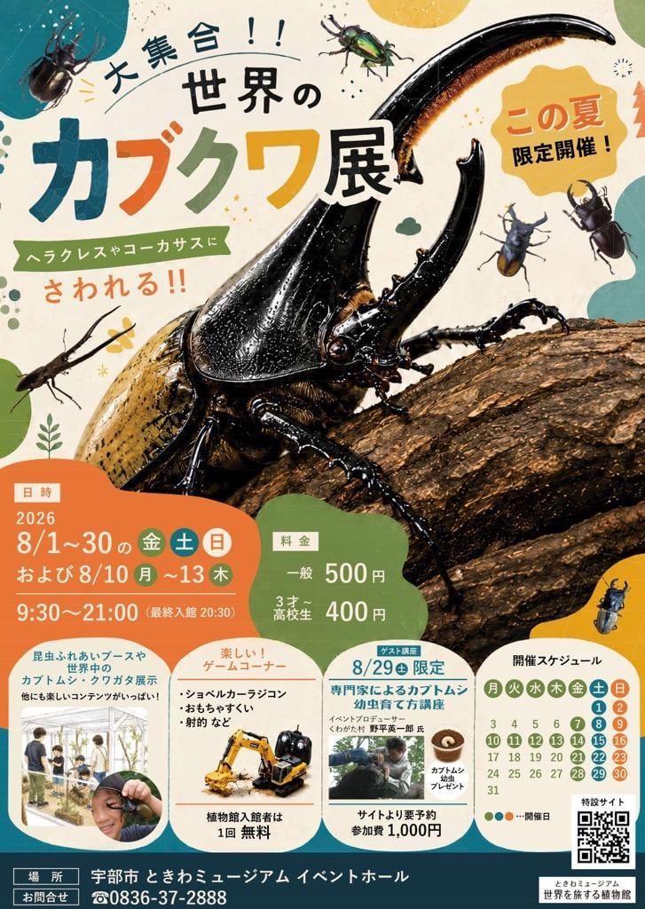 世界のカブクワ展