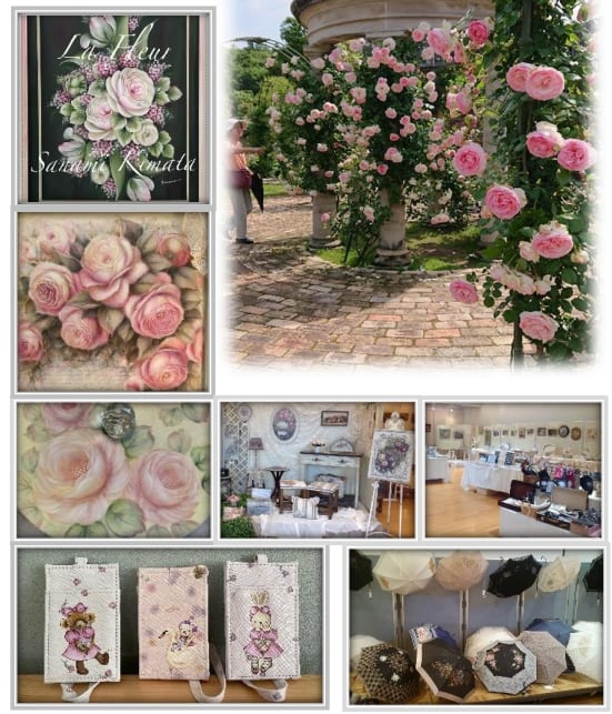 アトリエRose Marry バラのトールペイント展2026