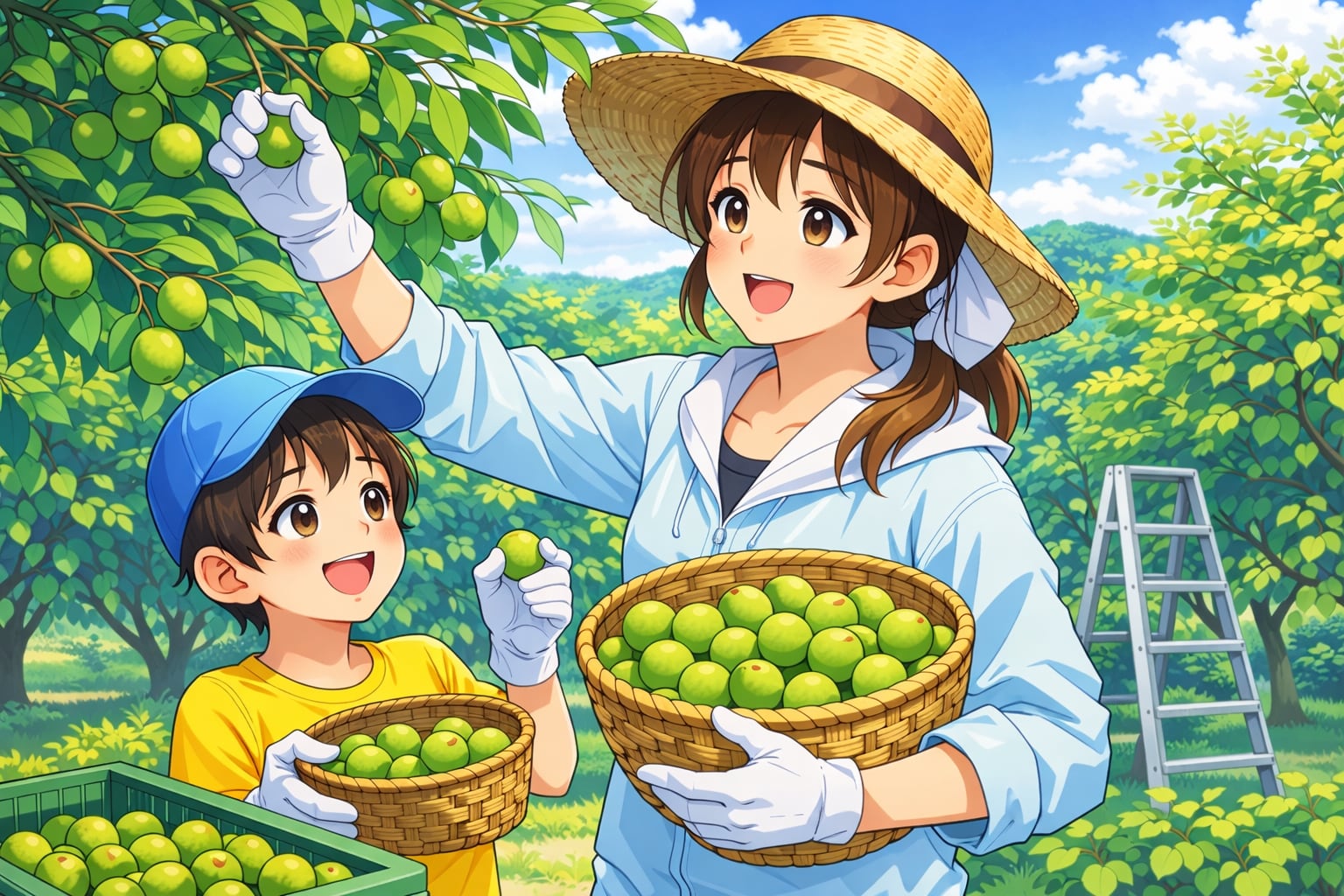 みちのくPARKプチボラ体験~ウメの収穫~ イメージ画像1