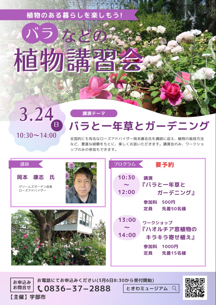 「ハオルチア窓植物のキラキラ寄せ植え」ワークショップ