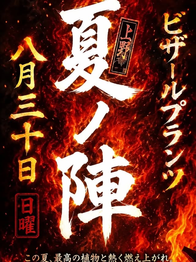 ビザールプランツ 夏ノ陣【上野】