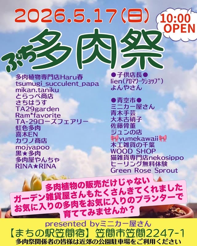 プチ多肉祭