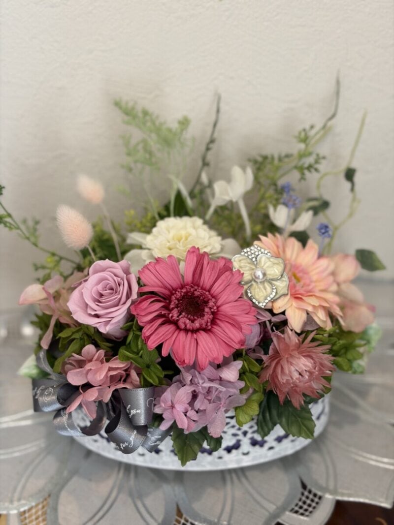 【6月講習会】長くお花を楽しめる プリザーブドフラワー講習会