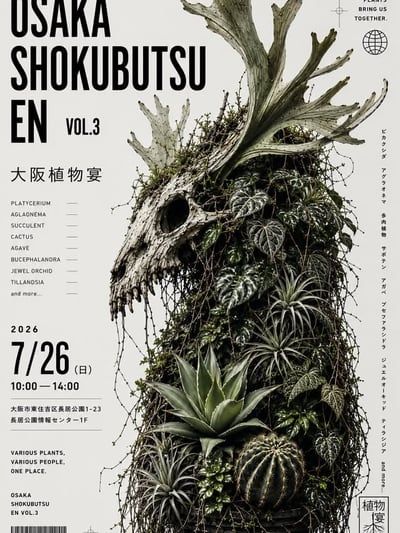 第三回 大阪植物宴