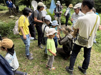 8月の自然観察会