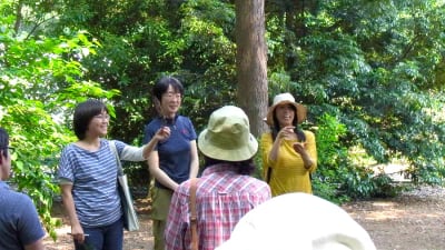手話で楽しむ植物園