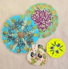 お花のコースターを作ろう!