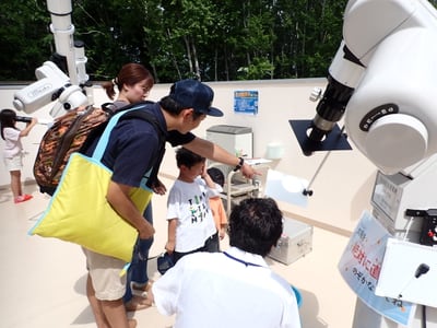 昼間の星空観察会