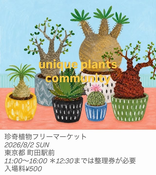 珍奇植物フリーマーケット