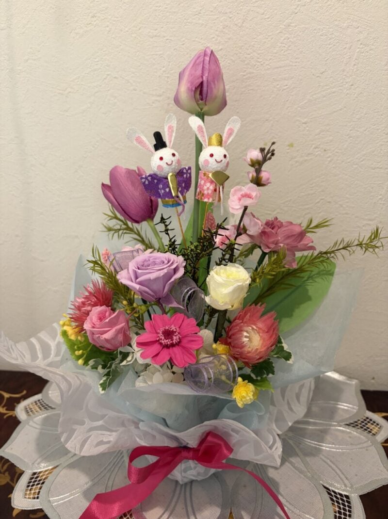 【3月講習会】長くお花を楽しめる プリザーブドフラワー講習会